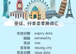 出入境填表常用詞，130個常用英文表達(dá)