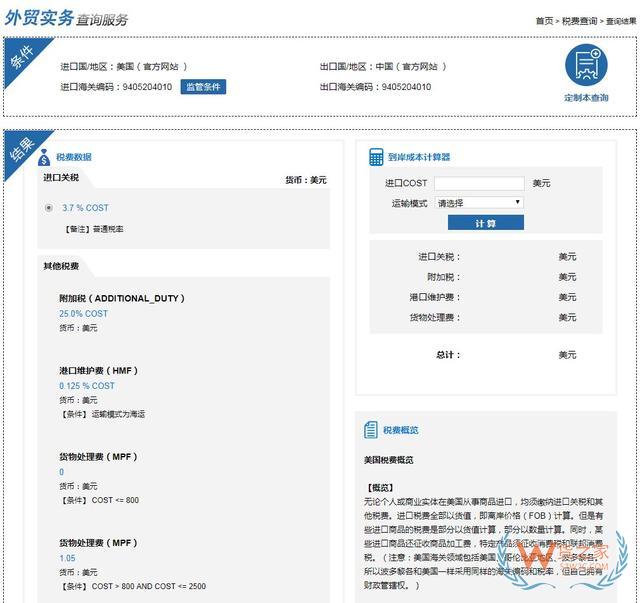 外貿(mào)必備7大網(wǎng)站，教你查詢各國進(jìn)口關(guān)稅—貨之家